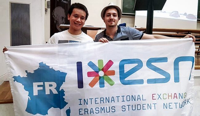Pole de Vinci joins the Erasmus Student Network