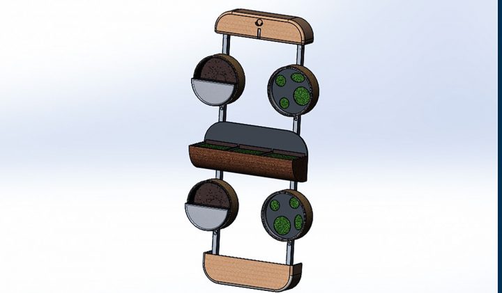 0 travers ce projet, les étudiants ESILV marient design vegetal et low-tech