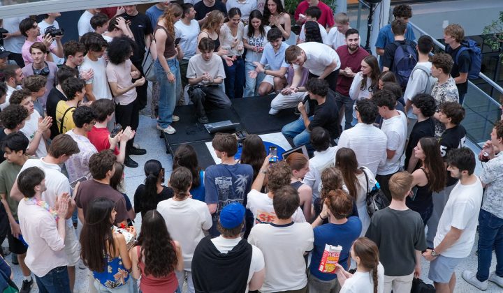PIX2 2026 compétition de robots SUMO organisée avec le soutien de DaVinciBot