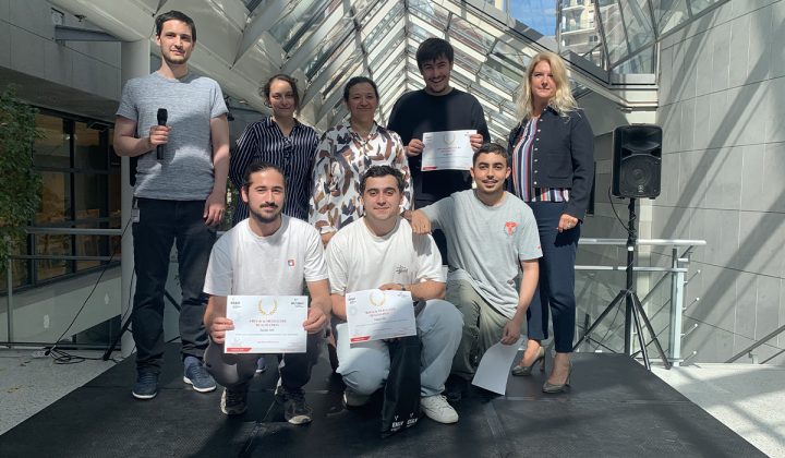 Projet BIC Le prix de la meilleure réalisation a été attribué à l’équipe 106
