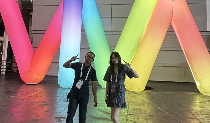 Liz SENGSAVANG et Nirintsoa Randriamitandrina étudiants de l'ESILV à Vivatech