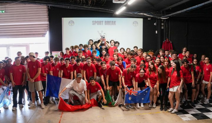 Les étudiants se sont rendus à Sport Break pour un après-midi de jeux