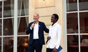 Mathieu Godart et Mohamed Assaliha Mohamed Lamine &ndash; Mohamed, promo 2027 : un mentorat avec AXA pour pr&eacute;parer sa vie professionnelle